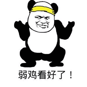 弱鸡看好了