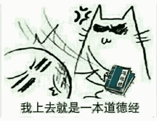 我上去就是本道德经