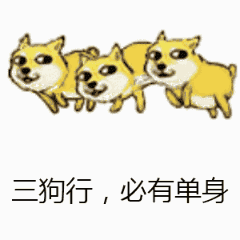 三狗行必有单身