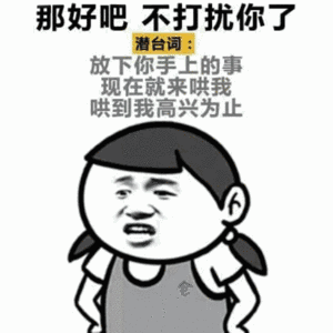 那好吧不打扰你了