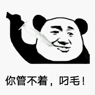 你管不着叼毛