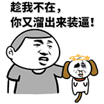 趁我不在你又溜出来装逼