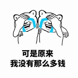 可是原来我没有那么多钱