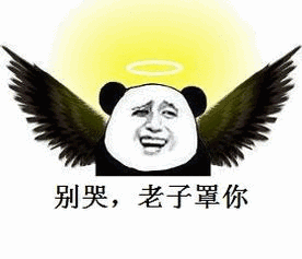 别哭老子罩你