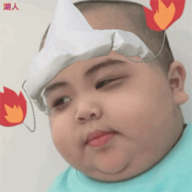 扮鬼 - 万圣节印尼小胖子萌娃表情表情包