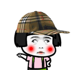 蘑菇头旋转帽子表情包