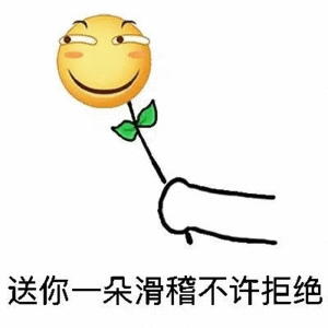 送你朵滑稽不许拒绝